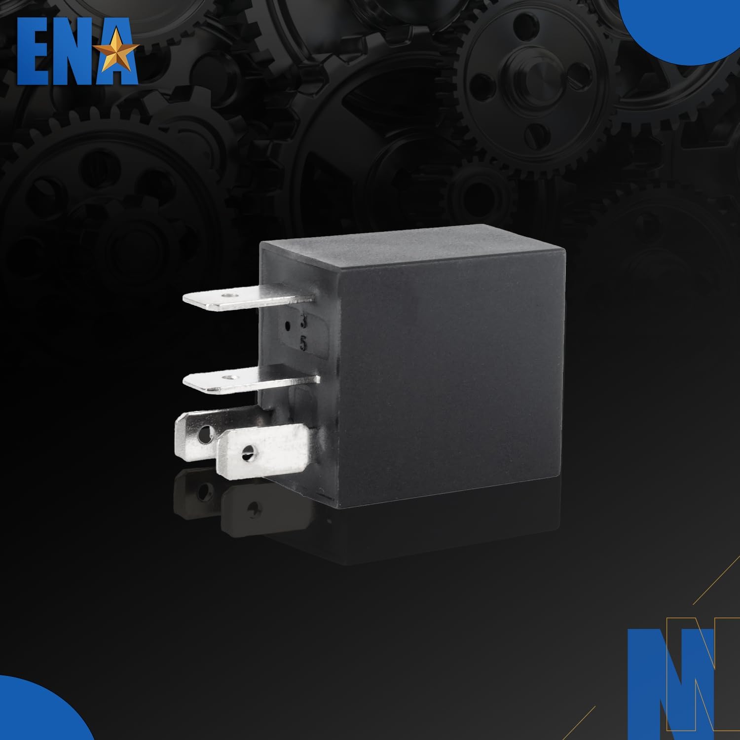 Amazon.com: ENA 4 Pack 4 Pin 30AMP 12V DC SPDT Universal Multi
